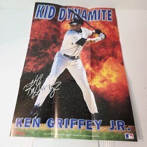 2 1993 Kellogg'si Poster KEN GRIFFEY JR. Kid Dynamite Seattle Mariners